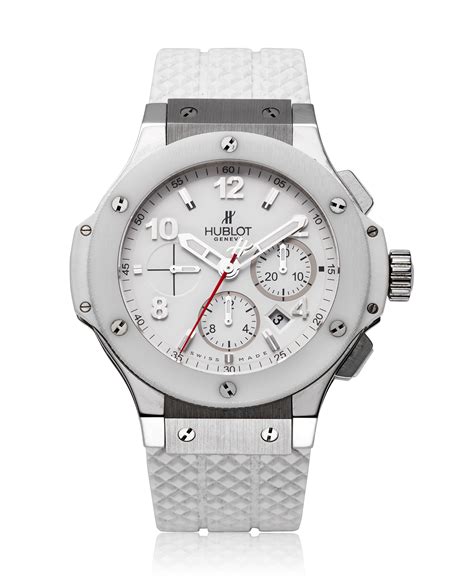 all white hublot|hublot big bang white ceramic.